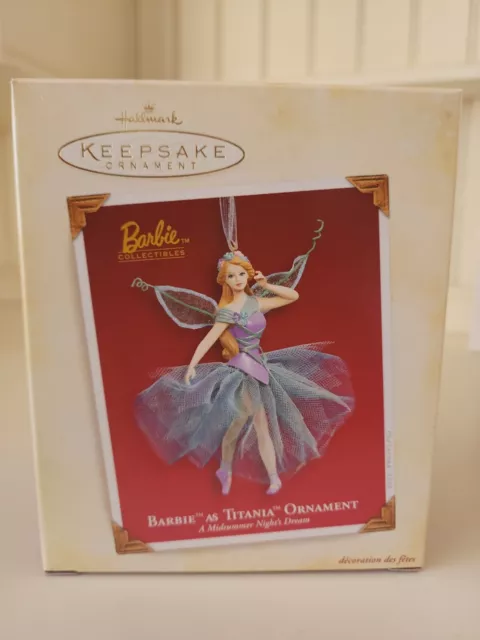 Hallmark Keepsake "Barbie as Titania" A Midsummer Night's Dream Ornament 2004