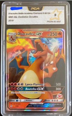Dracaufeu GX PCA 9  Carte Pokemon 9/68 Destinées Occultes de 2019