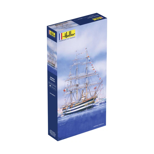 Heller Model 1/1600 Amerigo Vespucci (1/150 Scale) New
