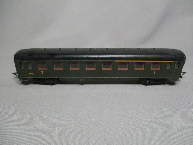 Aq417 Jouef Ho 1/87 Voiture Voyageurs 1/2 Classe Sncf A8Myfi 5148 Inter Rouge