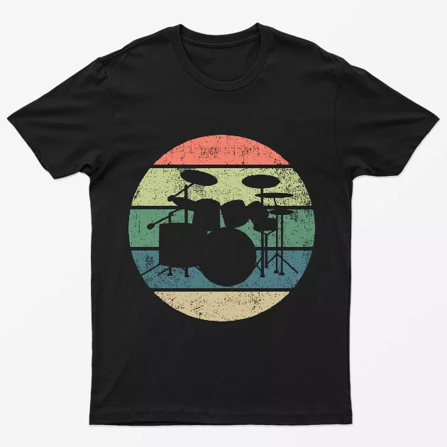 Drums Musician T shirts Drumming Drummers Bass Music Lovers Gift Unisex #M#P1#PR 5