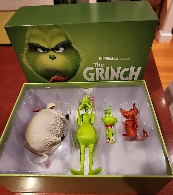 Illumination Presents The Grinch Christmas Set Of 4 Hanging Decorations Boxed