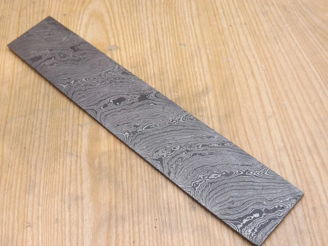 Forged Handmade Damascus Steel Billet For Making Knife Heavy Duty TWIST 12"x2"