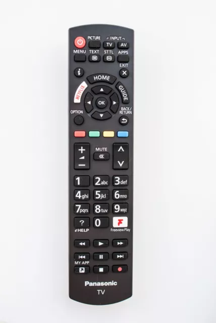 D'Origine Telecommande Panasonic TX-L24X6B TXL24XW6 TX-L24XW6