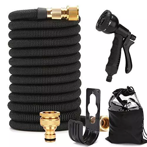 Expandable Garden Hose, Upgraded 3-Layer Latex Lightweight Hose Pipe,