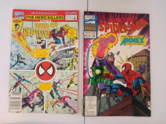 The Amazing Spider-Man Annual Vol 1 #27 1993, Web of Spiderman Annual-1991