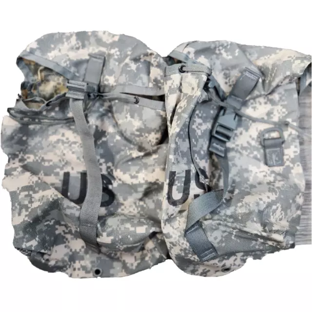 Lot Of 2 Sustainment Pouches for Army ACU Military Large Rucksack USGI MOLLE II