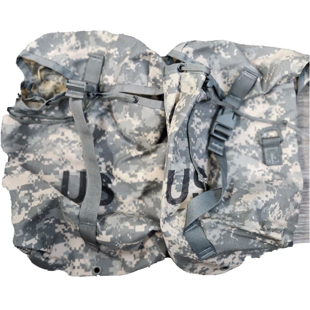 Lot Of 2 Sustainment Pouches for Army ACU Military Large Rucksack USGI MOLLE II