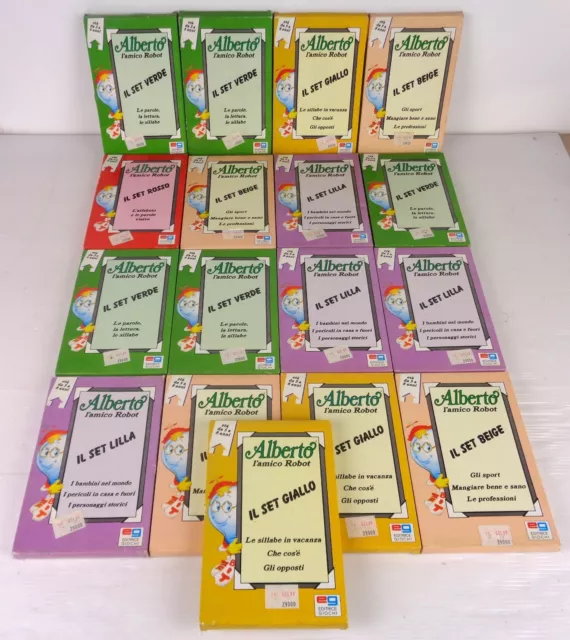 Alberto L'Friend Robot 17 Set New With Box, 1991 Publishing Games