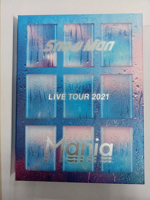 MENT SNOWMAN LIVE TOUR 2021 MANIA JWBD-63803-6.JWXD-63807-9 Used