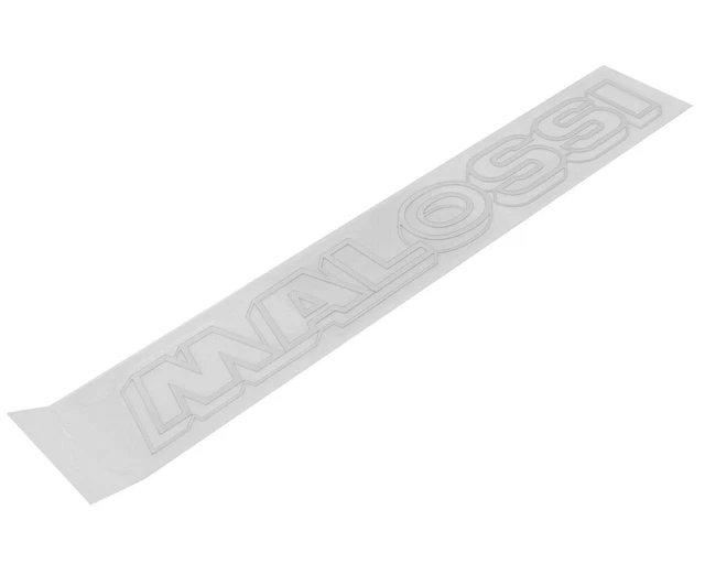 Autocollant MALOSSI argenté 22cm