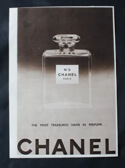 1949 Print ad 'HORNE BROTHERS 'TRICOLINE' SHIRTS' + 'Chanel No.5' 6.5" x 4.75" 2