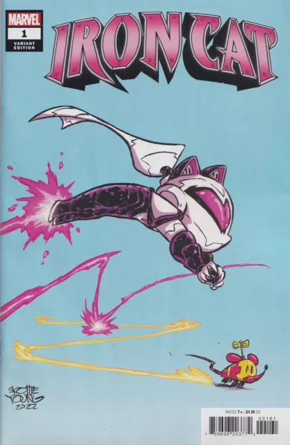 IRON CAT #1 (SKOTTIE YOUNG VARIANT)(2022) COMIC BOOK ~ Marvel Comics