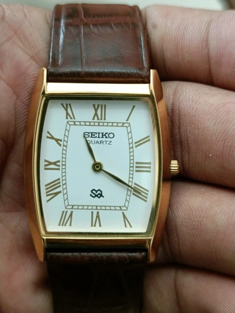 Montre Bracelet Seiko Japan En Métal Doré – Modèle N°18 – Occasion, Fonctionnelle