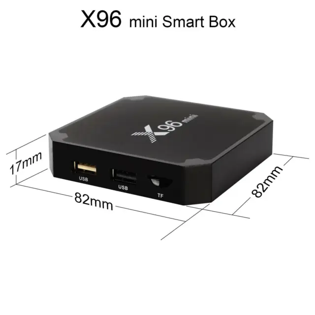 Neu TV Box X96 Mini Smart Android 7.0 Quad Core 16GB HD 4K Media Player Netzwerk 3