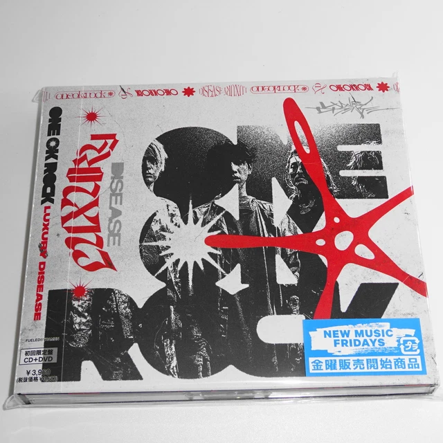 ONE OK ROCK Luxury Disease JAPAN CD+DVD First Press Limited
