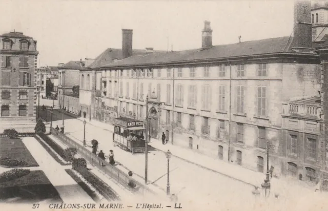 CPA 51  CHALONS sur MARNE l'Hopital