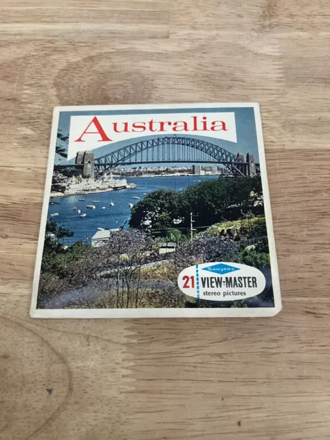 Australia Viewmaster Reels Set B299 Sawyers 21