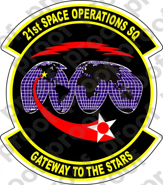 Sticker Usaf 21St Space Operations Squadron