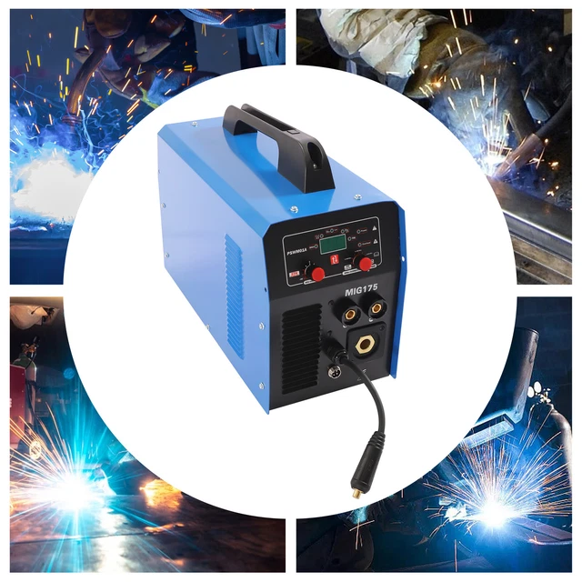 Stainless Steel Flux Core Welding Machine MIG Welder 175Amp 110V/220V