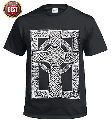 NEW CELTIC CROSS/Viking Thor's Hammer/Tattoo/T shirt/Biker/Tribal/Skull/Top/Tee