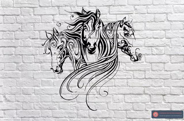 Horse Box Graphics Stickers Decals Self Adhesive Vinyl Decals Trailer