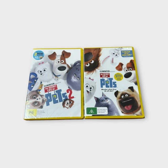 THE SECRET LIFE Of Pets 1&2 Kids Animation Region 4 New Sealed £9.04 ...