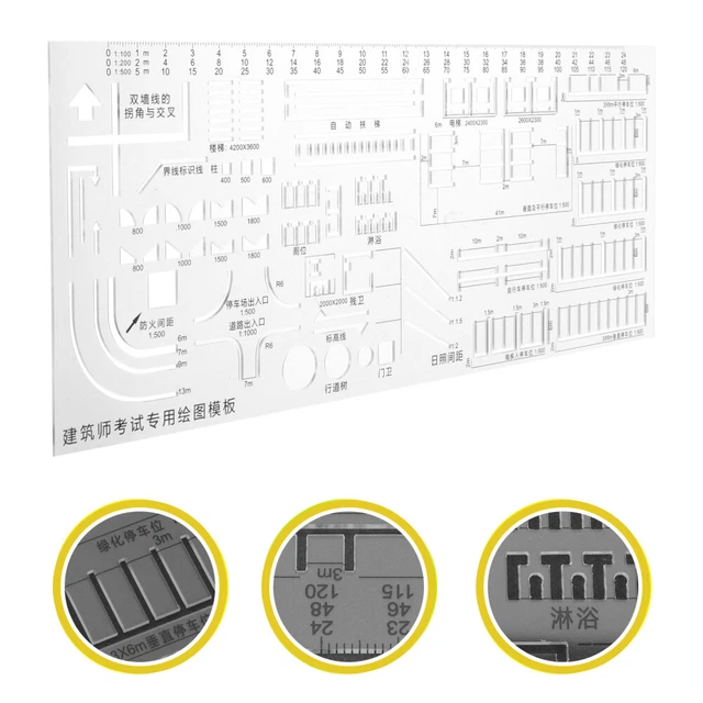 Set Di Blocchi Di Misura Set Di Ingegneri Ad Angolo Retto A 90 Gradi - Foto 5