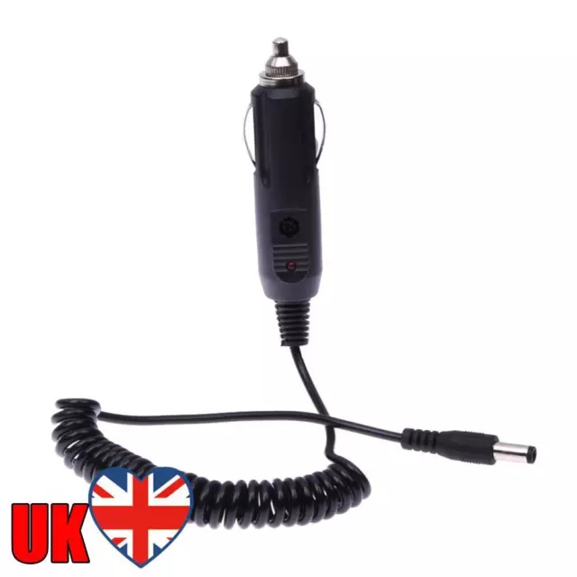 DC 12V Car Charger Charging Cable for Radios UV-5R 5RE PLUS UV5A+