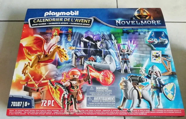 BOITE PLAYMOBIL 70187 Calendrier De L'avent Chevalier De Novelmore