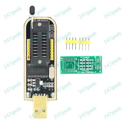 ð¬Ã°§CH341 EEPROM USB Programmer Flash BIOS SOIC8 SOP8 IC TEST Clip