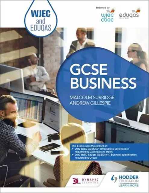 Wjec and Eduqas Gcse Business by Malcolm Surridge Paperback Book