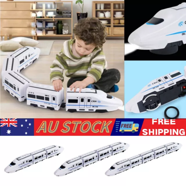 Electric Universal Simulation High Speed Railway Harmony Train Model Kids Toy