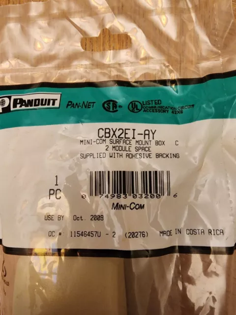 Panduit Cbx2Ei-Ay / Cbx2Eiay 2