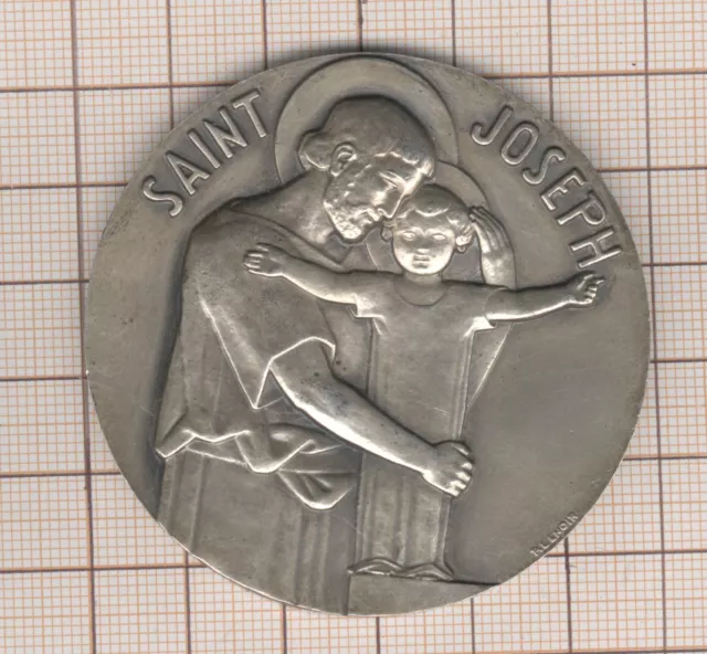 Medal Silver 107 G By Lenoir Saint Joseph Institution To Asnières 1892-1967