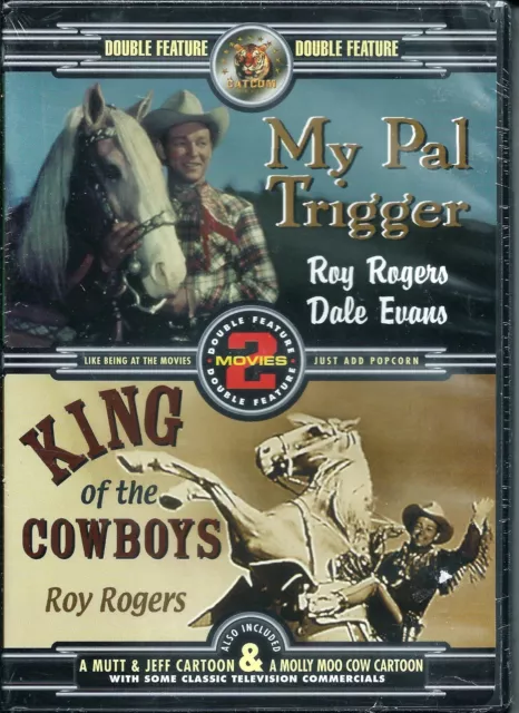 Roy Rogers in MY PAL TRIGGER + KING Of The COWBOYS on DVD New Sealed