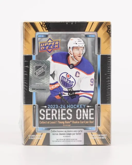 2023-24 Upper Deck Series 1 Hockey Blaster Box FACTORY SEALED