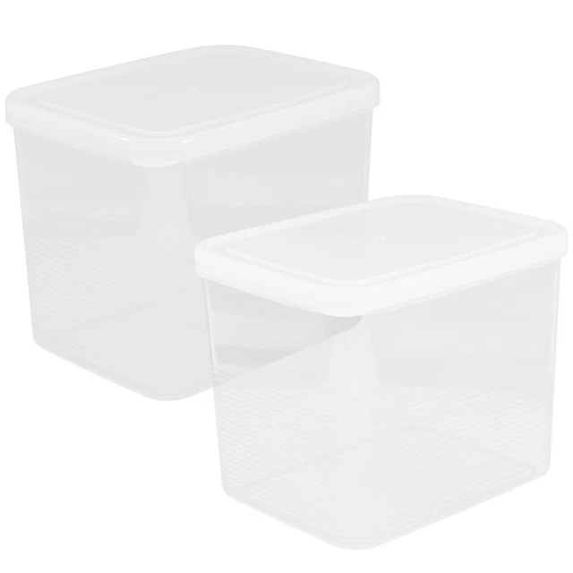 2 piezas cajas de tostadas a prueba de fugas cajas de almacenamiento de conservación de pan contenedores de pan