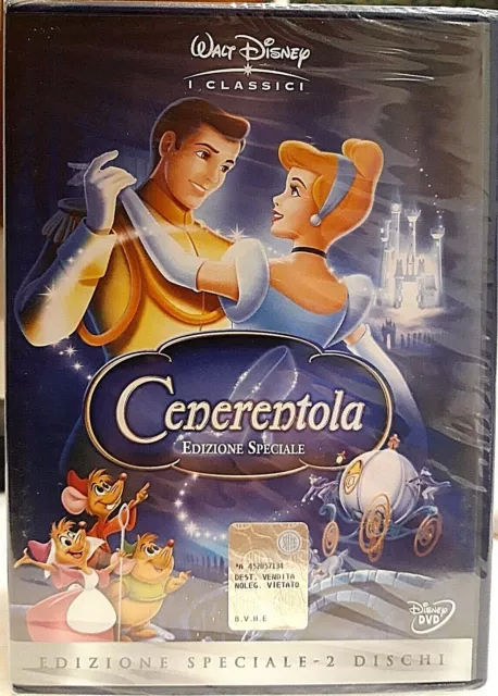 CENERENTOLA Ed. Speciale - 2 DVD Walt Disney NUOVO