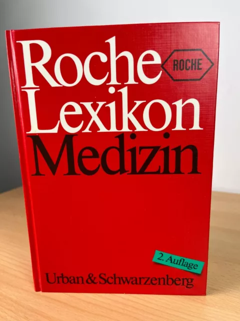 Roche Lexikon Medizin 2. Auflage Buch von 1987 gut erhalten