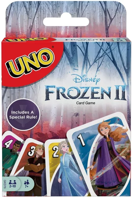 UNO Disney La Reine des Neiges 2 Jeu De Société Et De Cartes FROZEN II