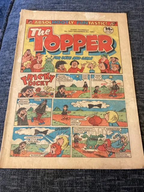 Topper Comic - #1557 - 4th December 1982