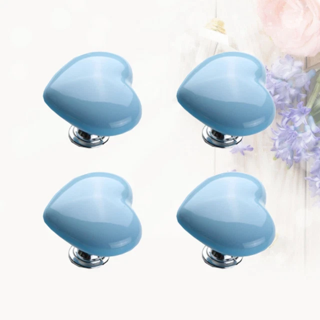 4 Pcs Kitchen Knobs Diamond Dresser Knobs Drawer Knobs Household 11