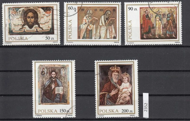 Briefmarken Polen gestempelt