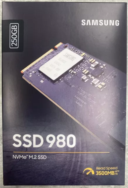 Disque Dur SSD SAMSUNG 250Go 980 NVMe M.2 MZ-V8V250