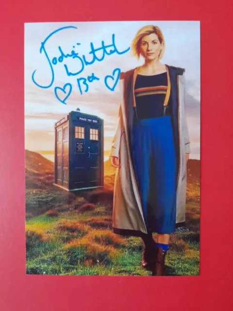 Dr Who, Jodie Whittaker, Signed Autographed Photo Doctor Who