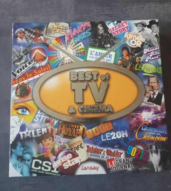 jeu de société BEST of TV & cinéma  marques Lansay