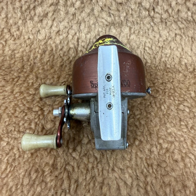 Moulinet Toupie Vintage Bronson Hawk #903 – Spinning Freshwater, USA, Noir