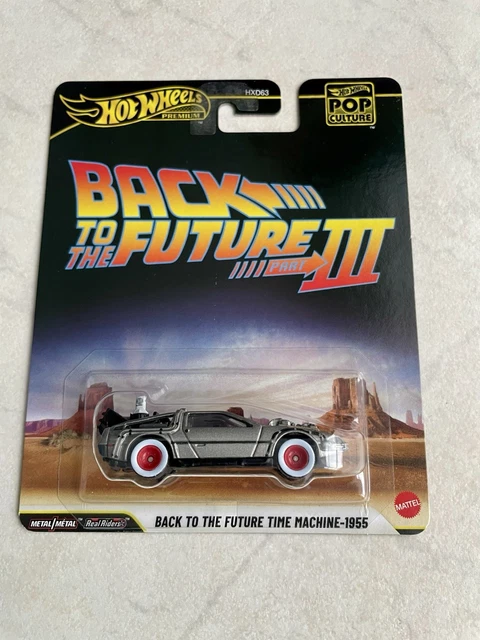 Hot Wheels 2025 Pop Culture: Macchina Del Tempo Ritorno Al Futuro III (1955) – JBL76-6B
