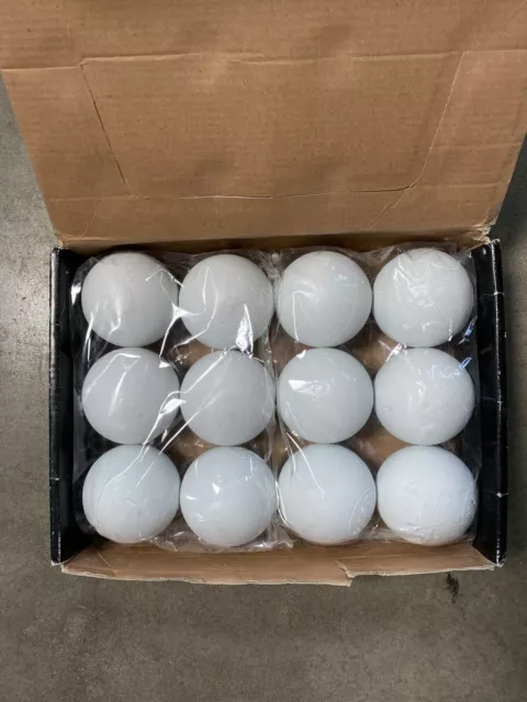 Champion Sports Official Lacrosse Balls White One Dozen Pack of 12 NEW 2
